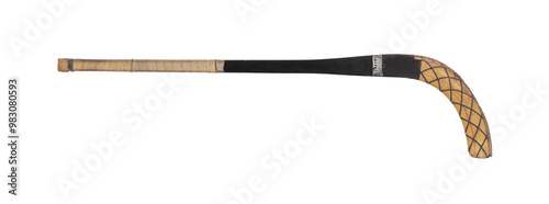 bandy stick isolated on white background