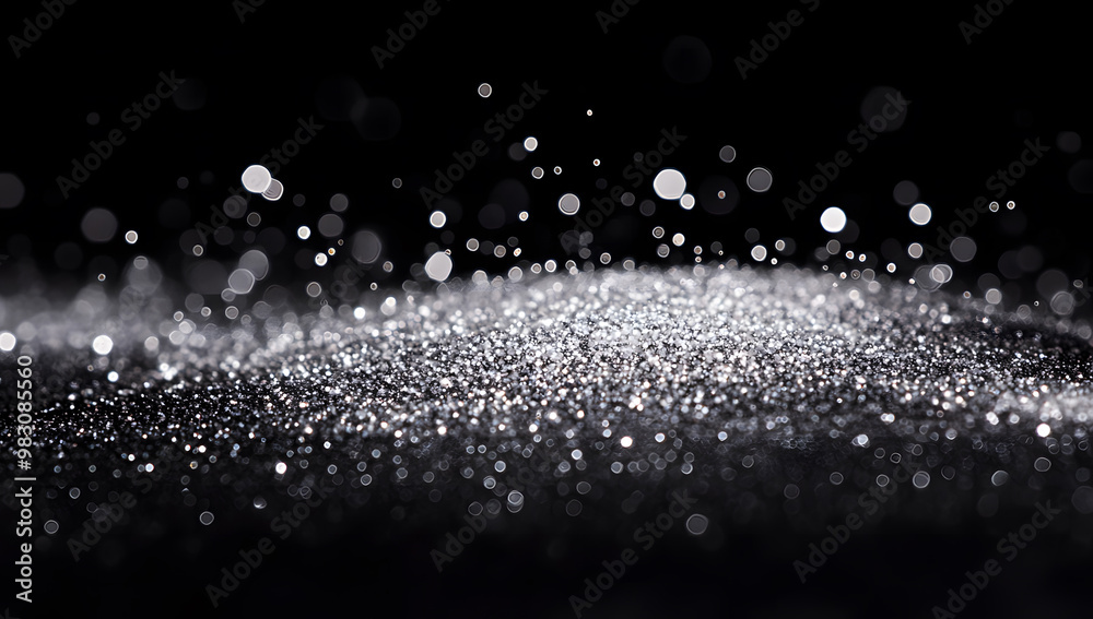Winter Snowfall with Soft Focus - Snowflakes in Motion Winter Snowfall with Soft Focus - Snowflakes in Motion