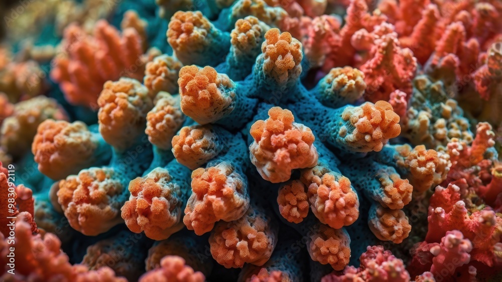 Fototapeta premium red coral reef