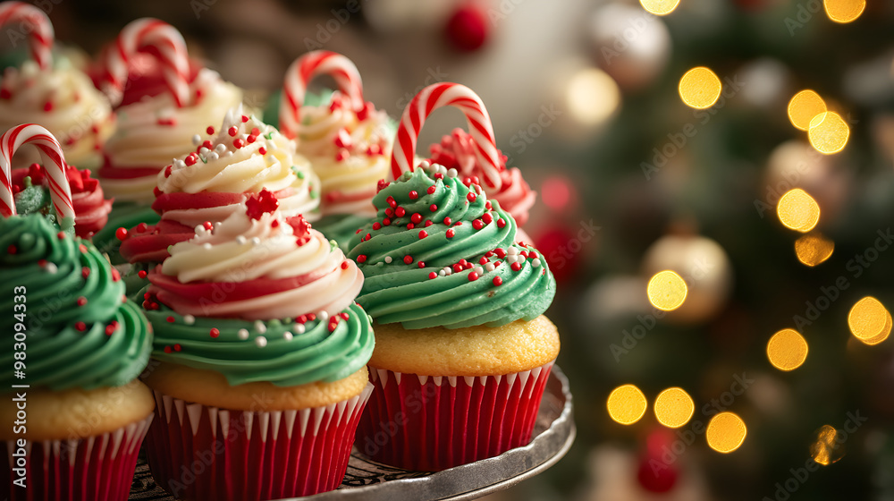 Christmas Cupcake Selection Christmas Cupcake Selection