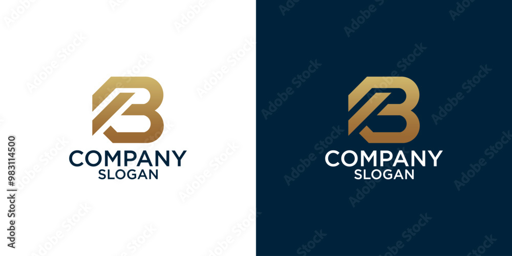 initial b abstract monogram logo vector design initial b abstract monogram logo vector design