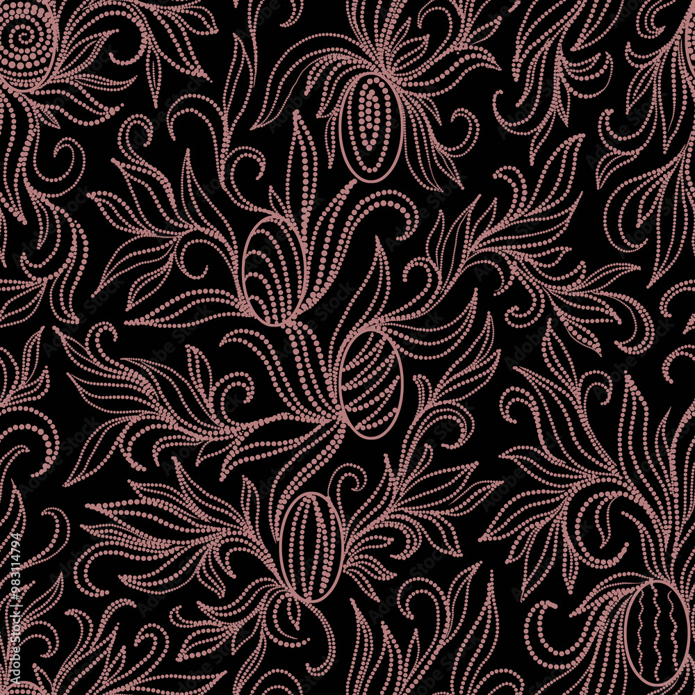 seamless pattern with flowers seamless pattern with flowers