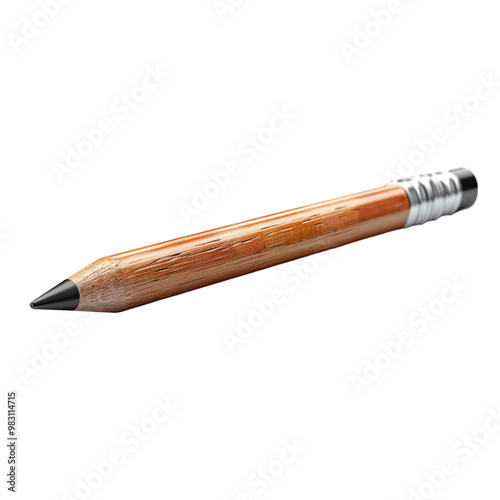 A single pencil style minimal, white background.