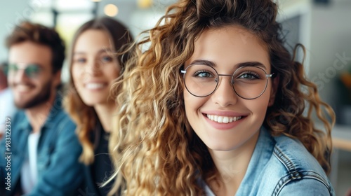 A group of young adults relaxes in a cafe, laughing and engaging in conversation. The diverse group showcases a vibrant atmosphere filled with joy and camaraderie during a sunny afternoon