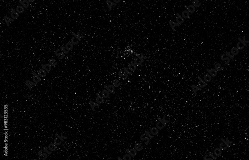 Fototapeta Naklejka Na Ścianę i Meble -  Wide angle photograph of some of the stars (starfield) in the constellation Serpens.
