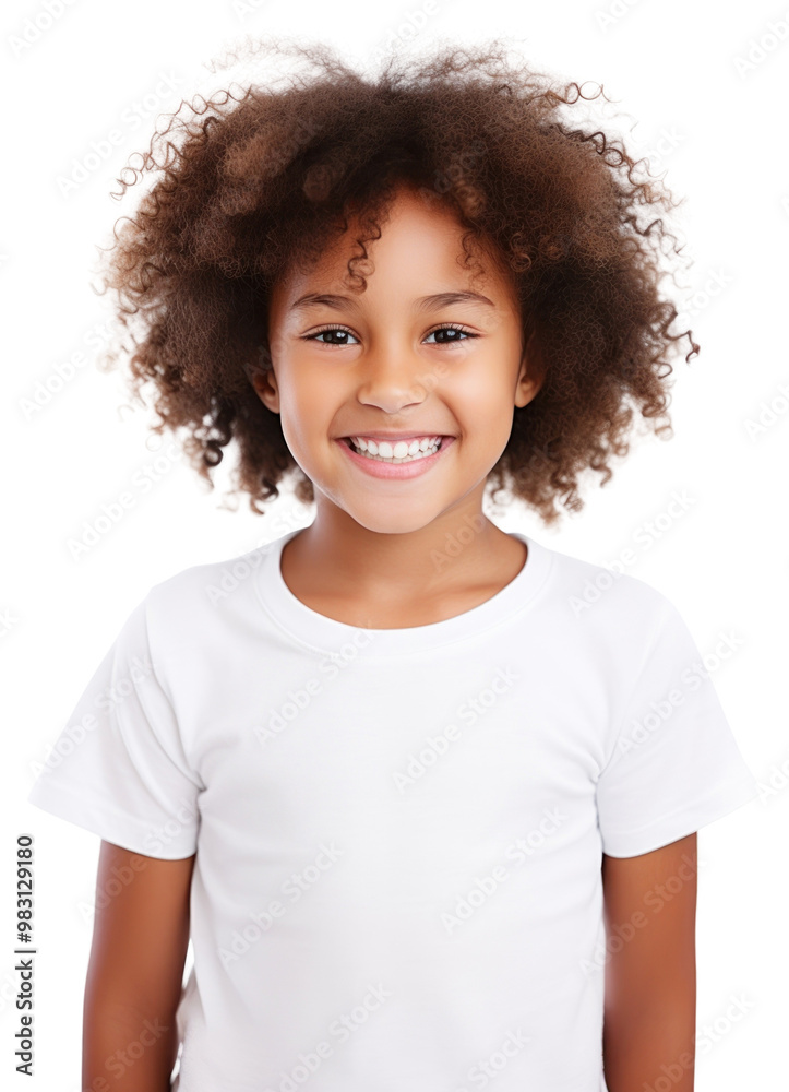 PNG Portrait t-shirt child smile. PNG Portrait t-shirt child smile.