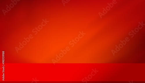 Autumn background,Red Wall Studio Podium Display and Shadow Leaves for Product Present,Backdrop Scene Light,Shadow Overlay for Thanksgiving Advertising,Vector Template Platform for Fall,Winter Banner