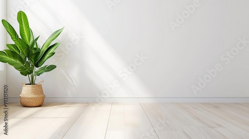 Open minimalist bathroom with natural textures and light wooden flooring, minimalist bathroom, modern organic elements