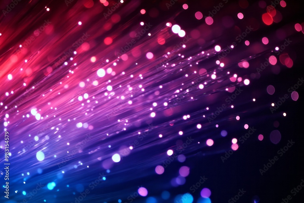 Obraz premium Vibrant Abstract Light Burst Background