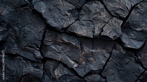  A tight shot of a rock wall exhibiting a diminutive natural hollow in its heart, resembling an earthy pit