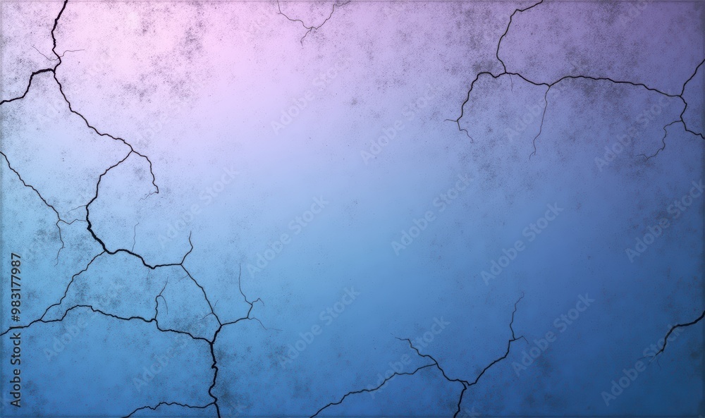 Abstract textured background featuring cracks in a gradient of soft purple and blue hues, perfect for modern design projects and digital art. Abstract textured background featuring cracks in a gradient of soft purple and blue hues, perfect for modern design projects and digital art.