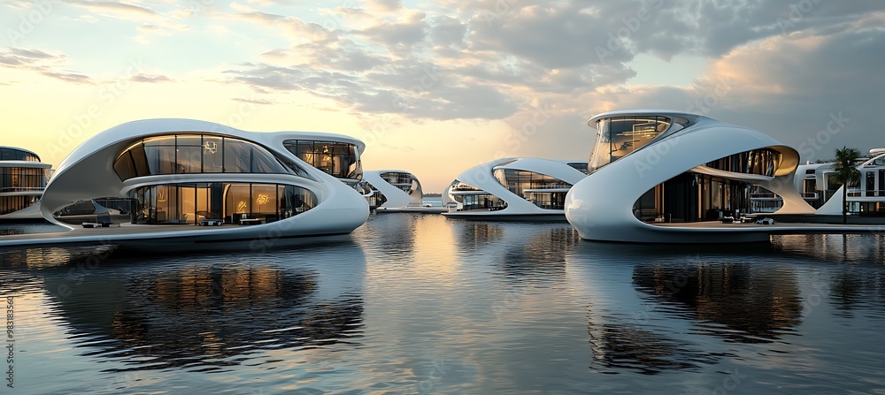 *A futuristic world with floating AI-controlled drones and holographic billboards 