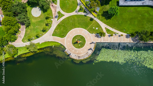 Promenade Along a Central Florida Lake