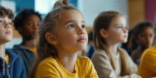 Classroom Setting with Children and Teachers