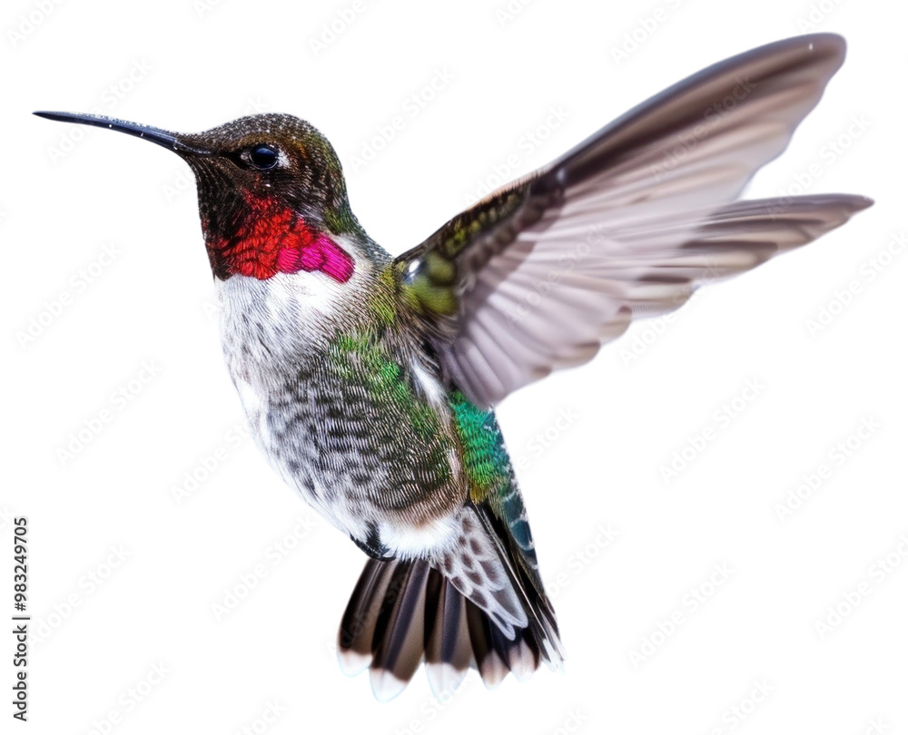 Fototapeta premium PNG Hummingbird hummingbird hovering animal.