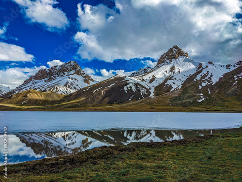 Breathtaking Views of Shimshal Pass in the Pamir Mountains. Shimshal Valley is a remote and breathtakingly beautiful area known for its high-altitude landscapes, rugged mountains, and many more.