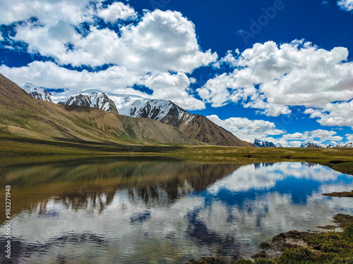 Breathtaking Views of Shimshal Pass in the Pamir Mountains. Shimshal Valley is a remote and breathtakingly beautiful area known for its high-altitude landscapes, rugged mountains, and many more.