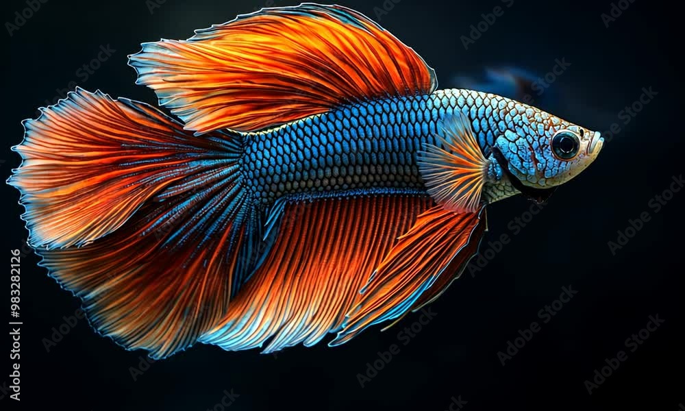 Vibrant Siamese Fighting Fish Vibrant Siamese Fighting Fish
