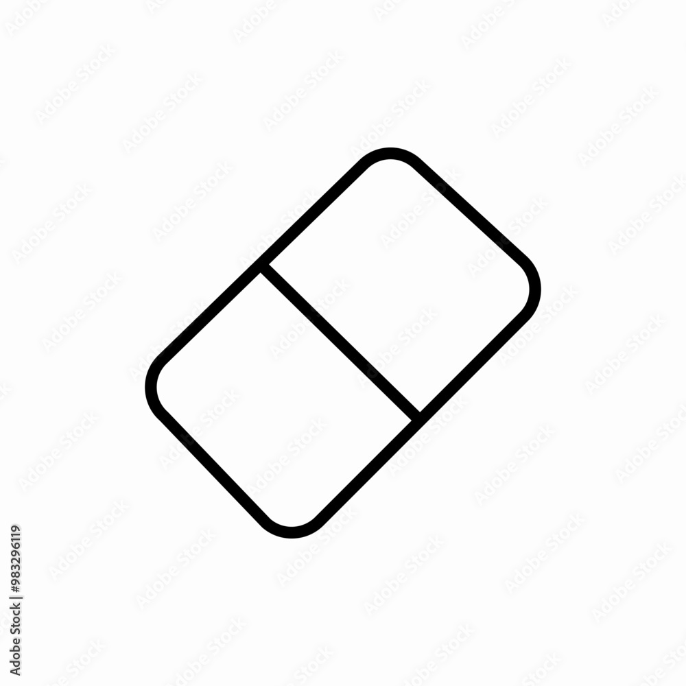 eraser erase icon sign vector eraser erase icon sign vector