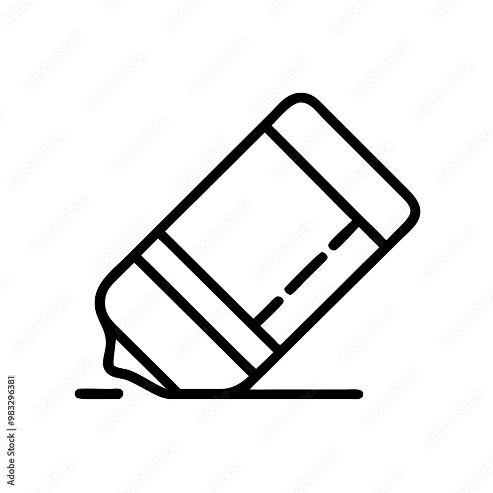 Marker Icon, Line Drawing, Education Concept, School Supplies