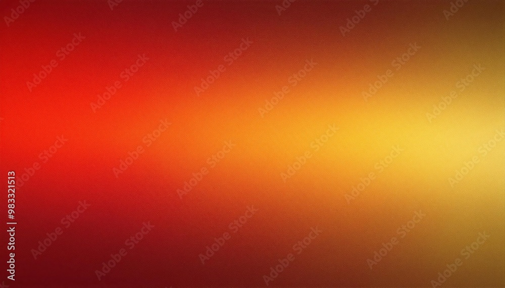 Naklejka premium Abstract vintage grain textured design with a smooth red and yellow gradient transition background