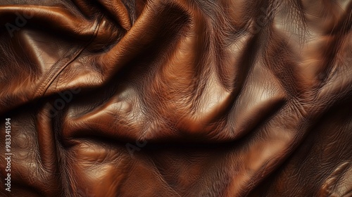 Genuine leather texture background. photo