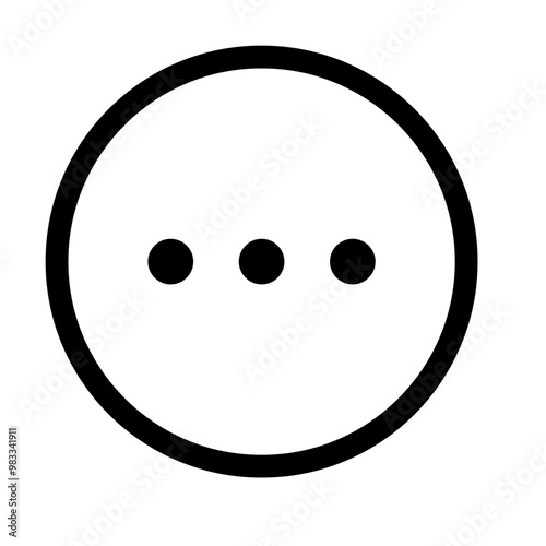 Ellipsis Circle