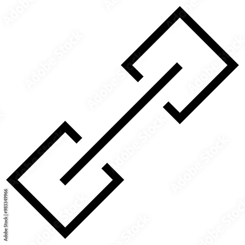 Linked Line Icon