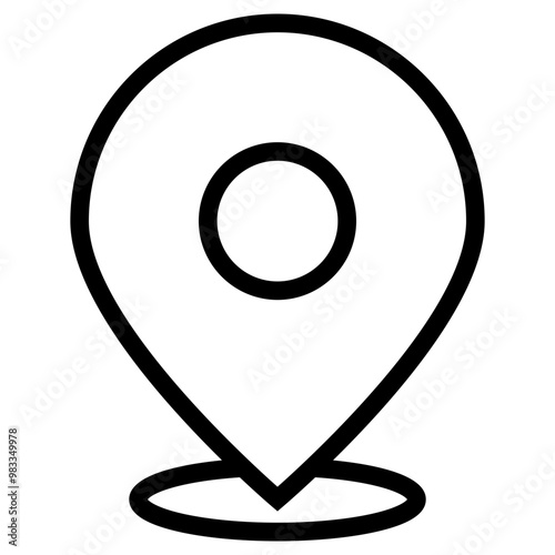 Location Line Icon