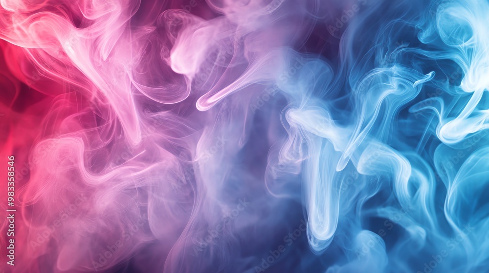 Abstract colorful smoke on a black background. Abstract colorful smoke on a black background.