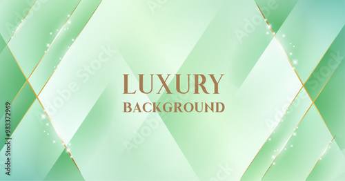 エレガントな背景フレーム素材 (見出し　タイトル　バナー　カード　ラグジュアリー　キラキラ)	
