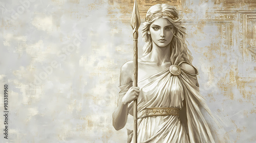 Greek god and goddess hera illustration, hera, the wife and one of three sisters of zeus in the olympian pantheon of classical greek mythology. Olympian Pantheon. Illustration