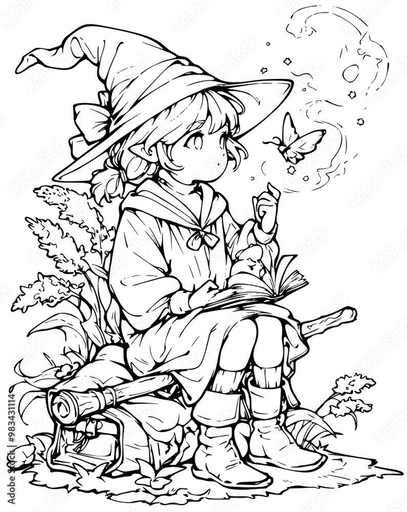 Friendly witch Friendly witch