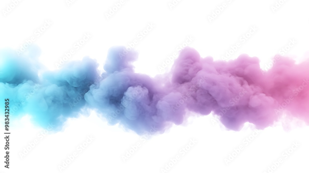 A colorful, swirling smoke effect in shades of blue and pink on a white background. A colorful, swirling smoke effect in shades of blue and pink on a white background.