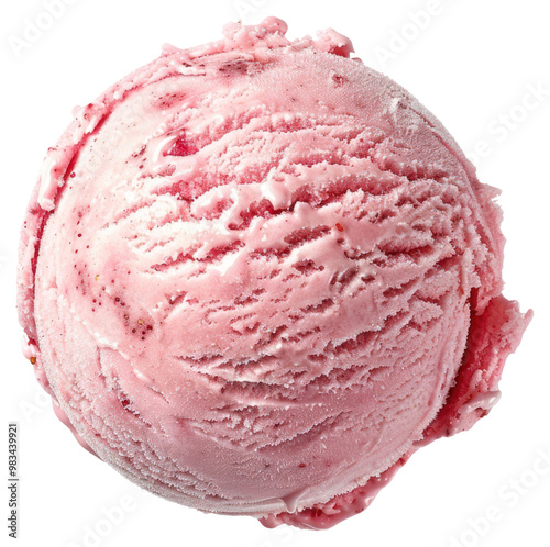 PNG Delicious pink ice cream scoop photo