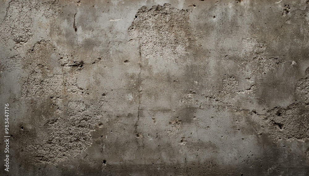 Obraz premium grey concrete wall background, AI generated