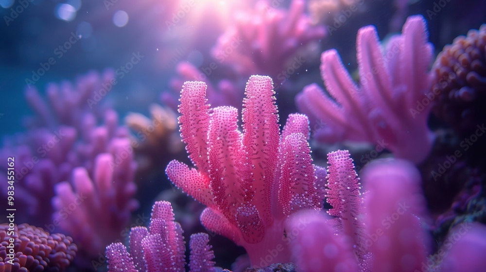 Abstract background featuring the organic texture of Pink Sea Fan coral (Annella mollis). Ideal for nature-inspired designs, marine life visuals, underwater textures, and ocean-themed artwork