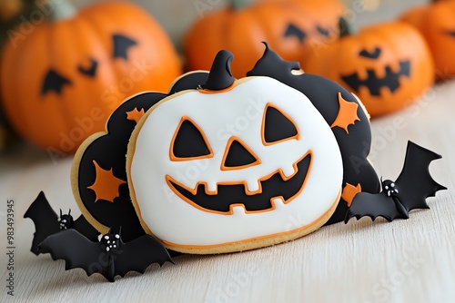 Scary Halloween themed bake-off ideas for creepy cakes and cookies