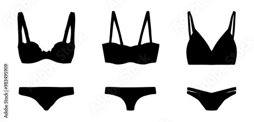 fashionable woman underwear