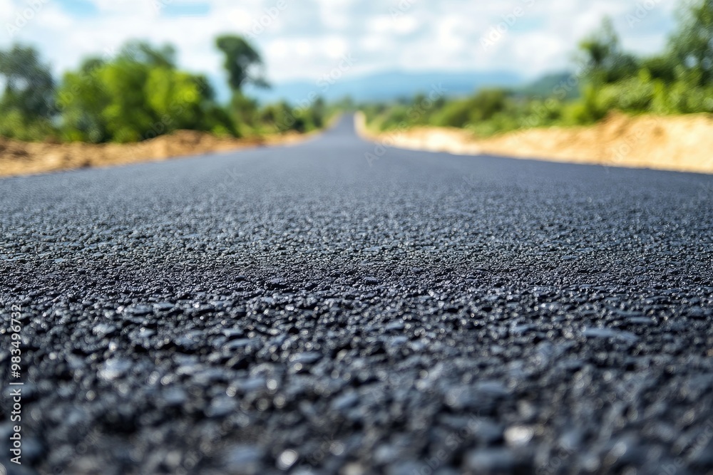 Close-up view of asphalt road. This photo is perfect for illustrating concepts like construction, infrastructure, and transportation. Close-up view of asphalt road. This photo is perfect for illustrating concepts like construction, infrastructure, and transportation.