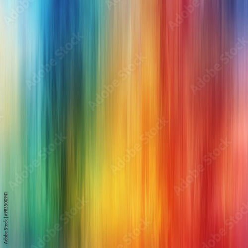 Vibrant Abstract Rainbow Colors Background for Creative Projects