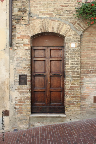 Medieval front door