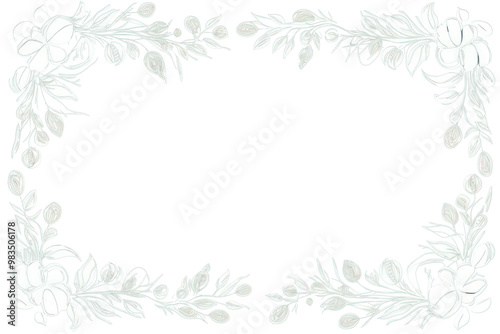 Wallpaper Mural PNG Cute doodle ornament frame backgrounds graphics pattern. Torontodigital.ca