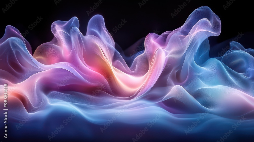 A vibrant abstract image showcasing flowing colors and forms, blending beautifully in a harmonious display of light and texture. A vibrant abstract image showcasing flowing colors and forms, blending beautifully in a harmonious display of light and texture.