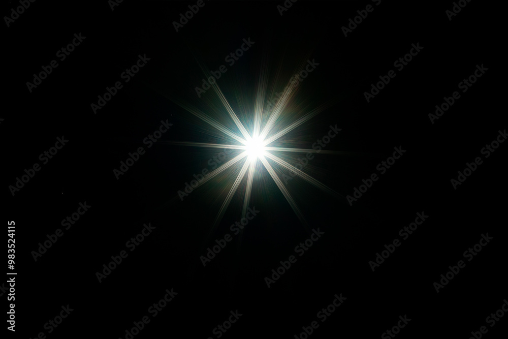 Light glare effect Light glare effect