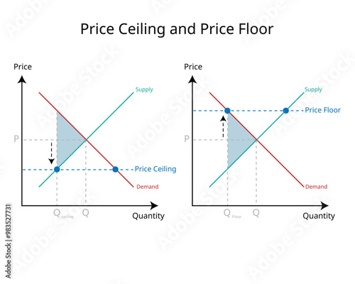 ceiling price and floor price in economics