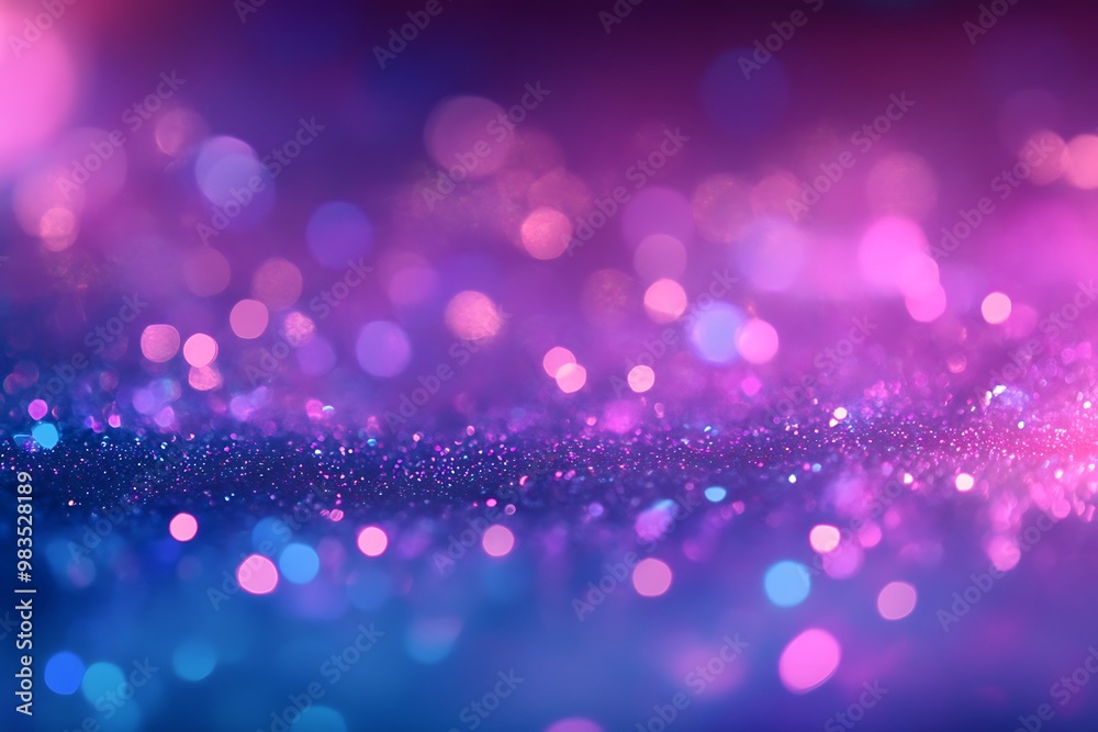 Purple and Blue Bokeh Background Purple and Blue Bokeh Background
