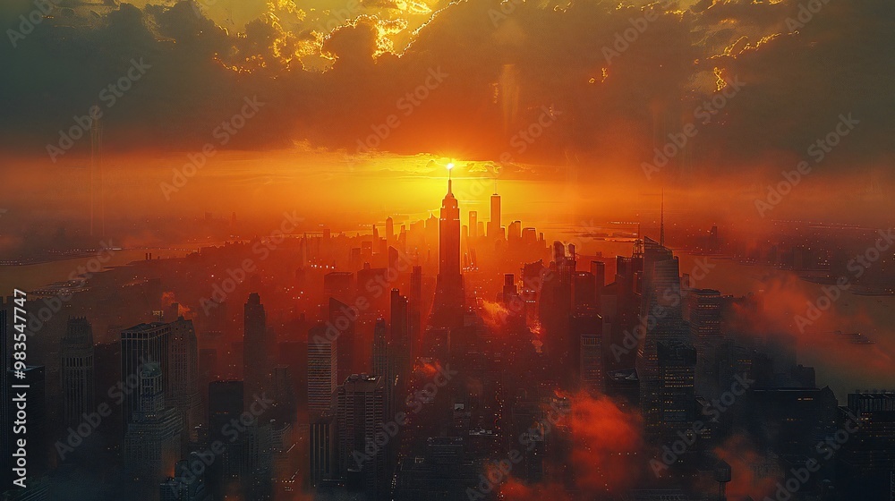 Fototapeta premium New York City Skyline