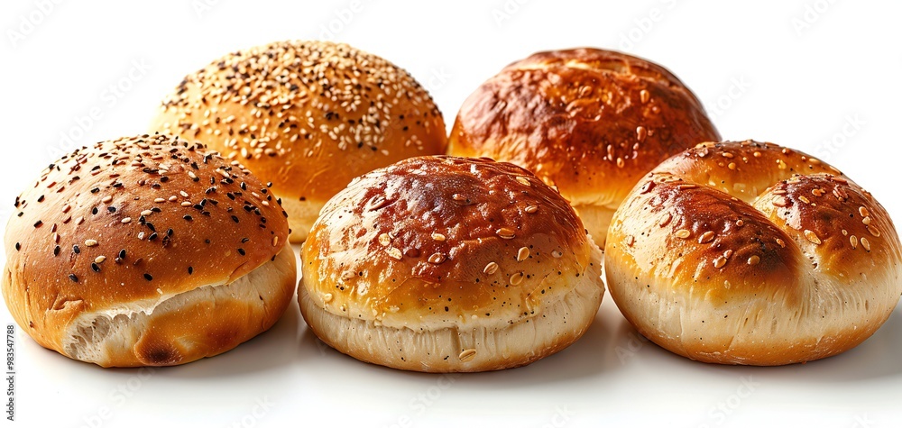 Bread Bun Slices Collection Bread Bun Slices Collection
