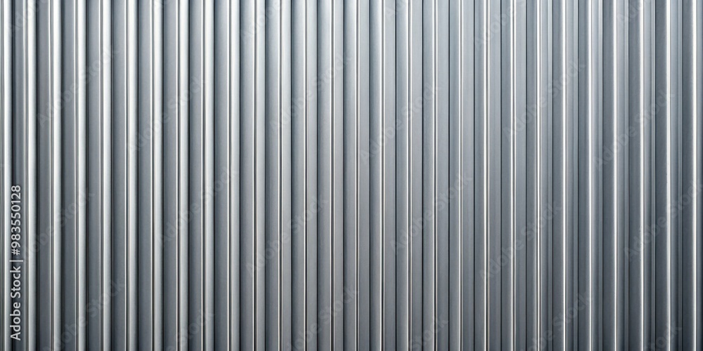 Gray corrugated metal wall texture background for industrial design projects Gray corrugated metal wall texture background for industrial design projects